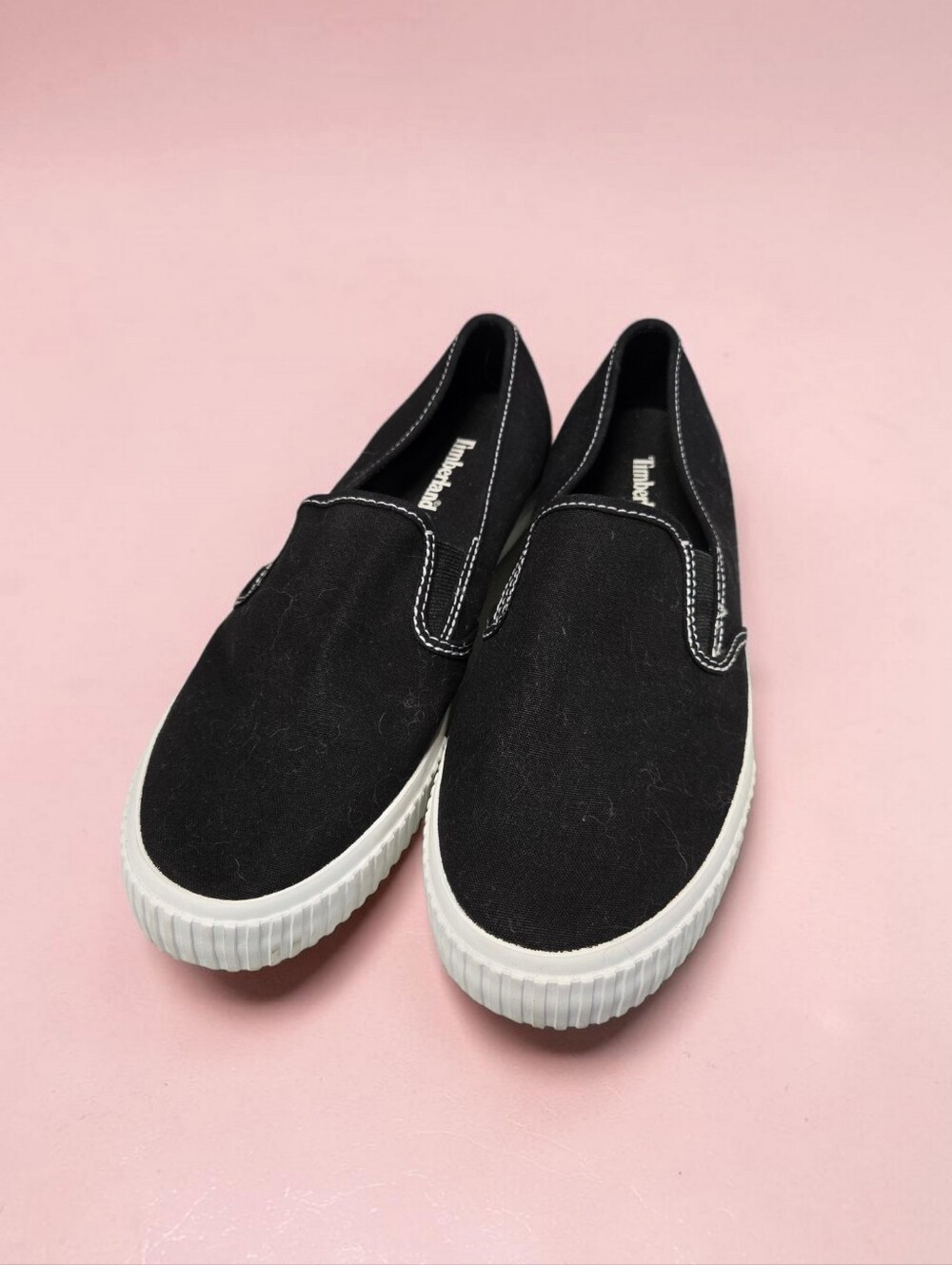 Timberland Skyla Bay Black Slip-On Shoes - Size 9